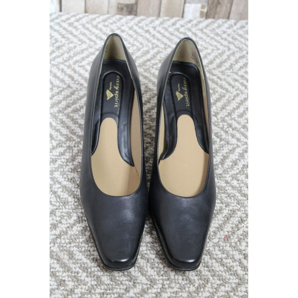Easy Spirit Black Heels Featuring Lycra Soles